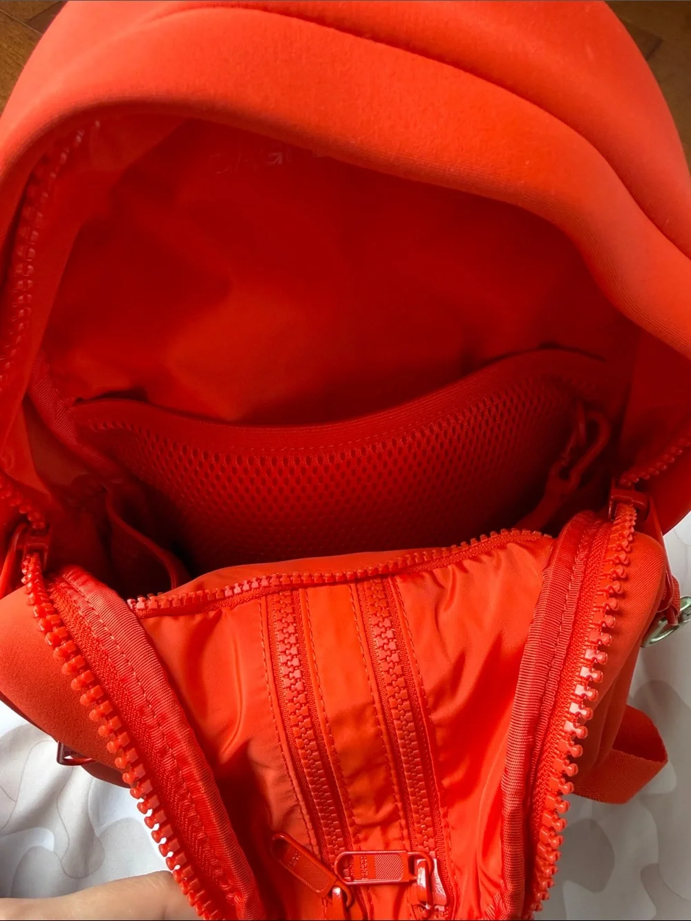 Dagne Dover Bright Orange Dakota Backpack Small